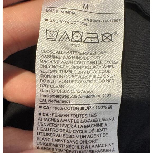 Banana Republic Sequin Button Front Shirt Women's Size Medium Sparkle Holiday - Picture 7 of 7